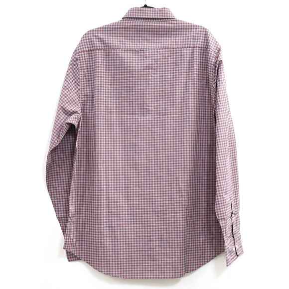 269925 Bonobos Stretch Plaid Check Buttondown Men's Shirt Standard Fit Long XL - Picture 4 of 6